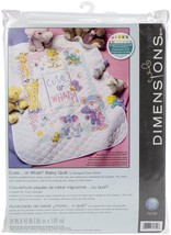 Dimensions Baby Hugs Quilt Stamped Cross Stitch Kit 34 X 43 Inch - $94.99