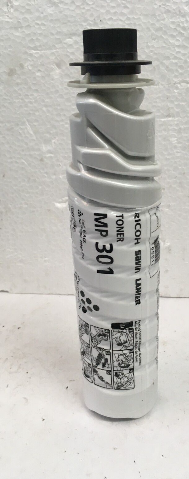 RICOH Savin Lanier toner MP 301 color black, - $15.36