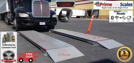 Brand NEW 7&#39; x 30&quot; Axle Scale for truck, cars,trailer / Capacity of 30,000 lbs. - £3,595.63 GBP