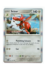Pokémon TCG Scizor 141/197 - Obsidian Flames Scarlet Violet Holo Pack Fr... - $33.26 MXN