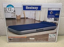 Bestway 67932E Tritech 12" Twin Air Mattress with Built-in Pump &amp; Antimi... - $27.89