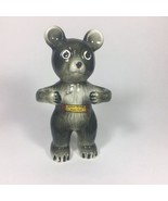 Indian Springs State Park Vintage Bear Figurine Made In Japan Mid Century - $39.93 CAD