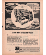 1945 Series 71 GM Twin Marine Unit General Motors War Bonds print ad Fc2 - £13.65 GBP