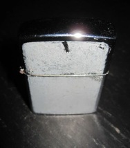 Vintage KRON IMPERIAL Grey Finish Chrome Flip Top Lighter Made in Japan - £7.98 GBP