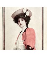 Lolita Gordon Actress Victorian Era Theater 1906 Lithograph Art Cover DW... - $54.84 CAD