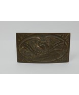 P. Romano Right To Keep And Bear Arms 1776-1976 Brass Belt Buckle NRA - $560.27 MXN
