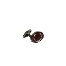 Men J.Valintin Cufflinks by Vitorofolo for French Cuff Shirt V35-25 Brown Stone image 4
