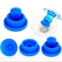 5 Gallon Silicone Reusable Water Bottle Jugs Lid Container Non-Spill Caps 55mm - £4.63 GBP