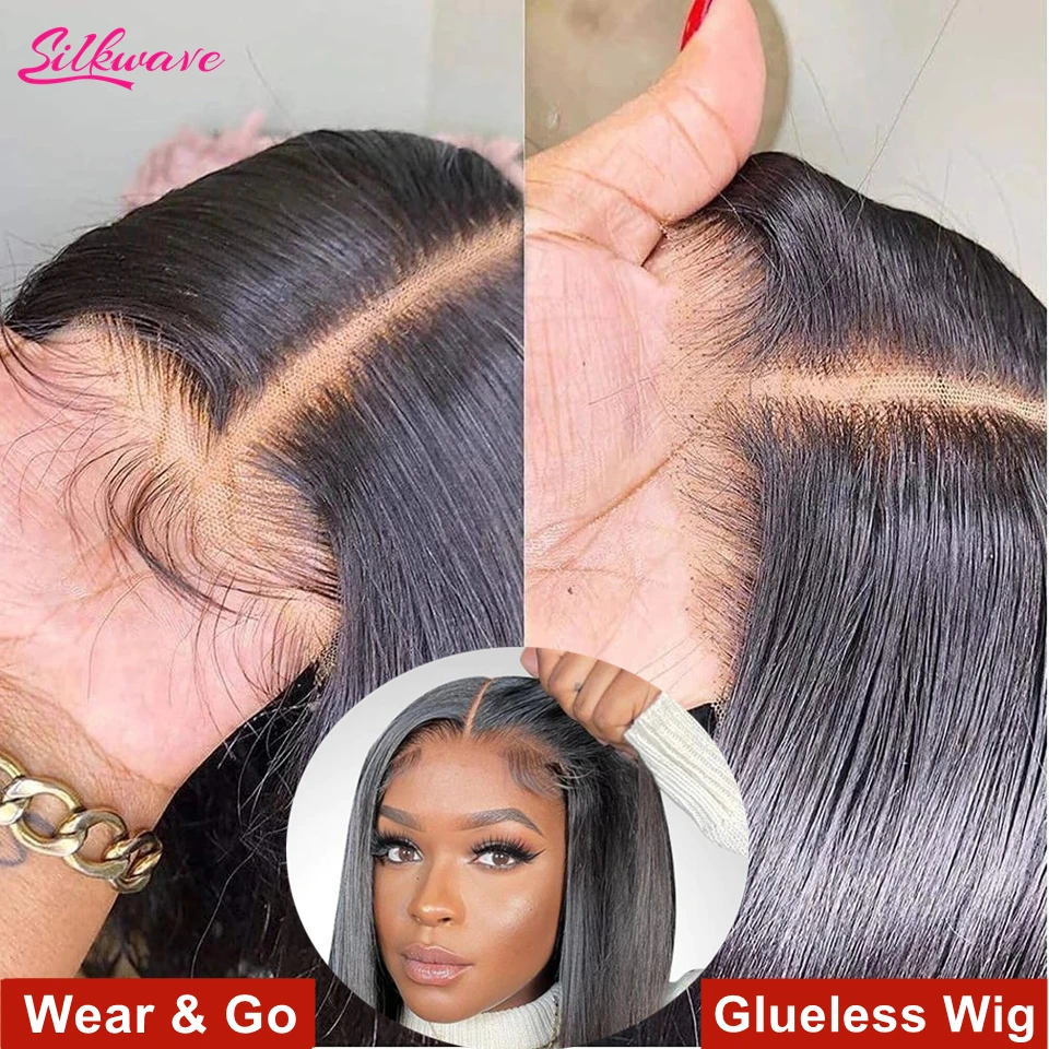 40 Inch Wear Go Glueless Wig Human Hair Ready To Wear For Women Brazili - £61.25 GBP+