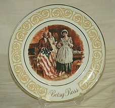 Vintage 1975 Avon Betsy Ross Flag Enoch Wedgwood Collector Plate 4th of ... - $365.87 MXN