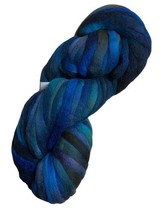 Living Dreams Fiber Hand Dyed Roving Bulky Yarn Arctica 3 Oz 45 Yards Bl... - $7.92