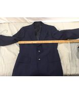 Adult Men&#39;s The Men&#39;s Shop At Broadmoor Blue 2 Button Blazer Sport Coat ... - $418.13 MXN