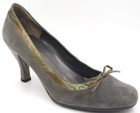 Me Too Women Classic Pump Heels Kippie Size US 8.5 Gray Suede - $14.85