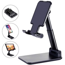 New Desk Mobile Phone Holder Stand For iPhone iPad Xiaomi Adjustable Desktop Tab - £5.89 GBP
