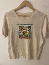 Sanrio Hello Kitty and Friends T-shirt Explore the World Beige Size XL - $8.59