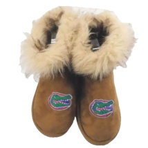 NCAA Florida Gators Women&#39;s Campus Footnotes Boot Slippers Size S 5/6 NEW - £18.83 GBP
