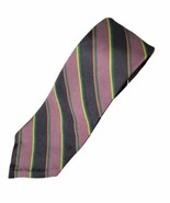 Vintage Polo Ralph Lauren Mens Striped Repp Silk Tie 3&quot; X 57&quot; Necktie - $22.58 CAD