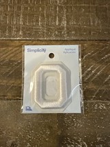 Simplicity Iron On Patch Letter O - $11.76