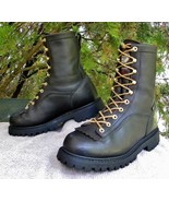 VNT GEORGIA BOOT 9&quot; leather Logger Western Work Boots Lace 2 toe Gortex ... - €85,97 EUR