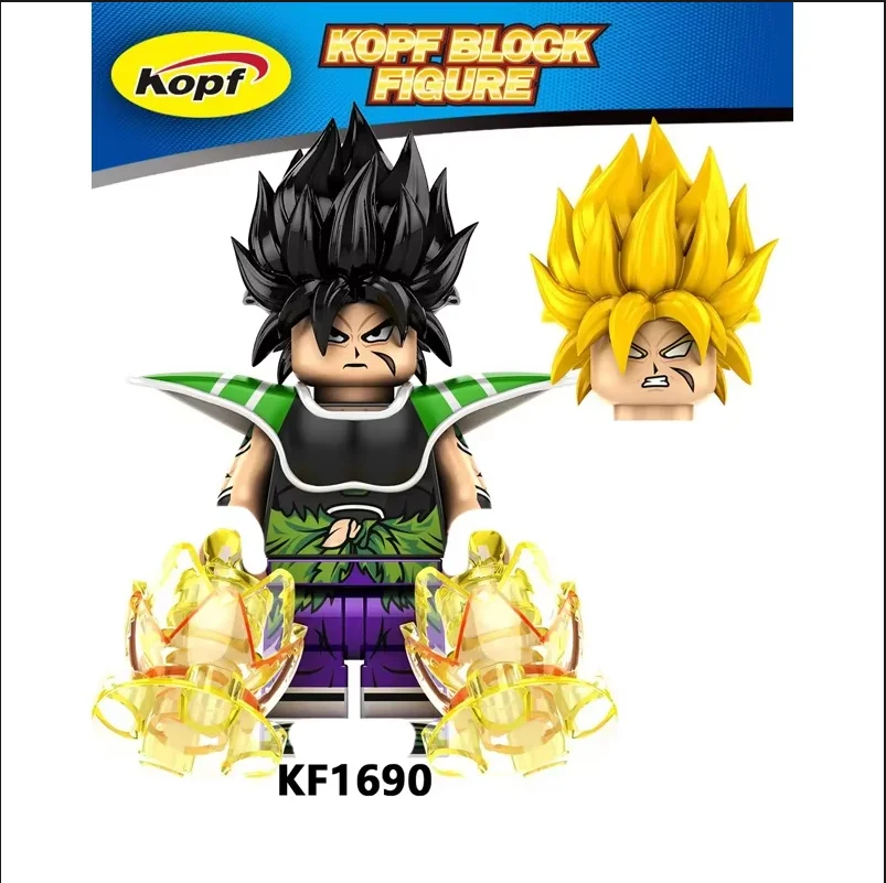 Bloques de Anime Dragon Ball Z Vegeta Freezer Goku Gohan Super Saiyan KF... - $209.43 MXN