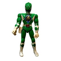 Green Mighty Morphin Power Rangers Action Figure 8&quot; Bandai Tommy 1990s Vintage - £16.55 GBP