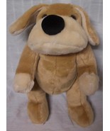 FAO SCHWARZ TAN JOINTED PUPPY DOG 15&quot; Plush STUFFED ANIMAL Toy - $376.19 MXN