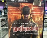 Return to Castle Wolfenstein (Sony PlayStation 2, 2003) PS2 CIB Complete... - £11.55 GBP