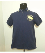 POLO Ralph Lauren Short Sleeve Shirt Navy Blue Size L Custom Fit NWT  - £46.34 GBP