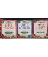 HEB organic fruit and  yogurt pouches. pack of 3. variety pack. see photo - $36.60