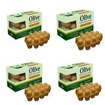 4 Pack Olive Oil Exotic Fruits Massage Hydration Scrub Soap Bar - $51.40