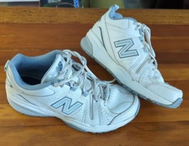 NEW New Balance 608V5 Women&#39;s White Athletic Training Shoes Size 9 WX608WB5 - £18.88 GBP