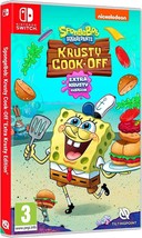 Spongebob Square Pants Krusty Cook Off Nintendo Switch NEW Seal Extra Ed... - £29.31 GBP