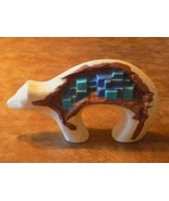 Native American Navajo Hand-Painted Indian Bear Ceramic Art Decor 2001 - £20.46 GBP