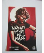 Terminator Dark Fate - No Fate But What We Make Cinemark Poster 17x11 - $41.05 CAD