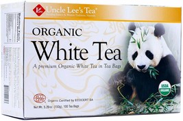Uncle Lees China Organic Tea Bags White TEA(100BAGS ) - £10.17 GBP
