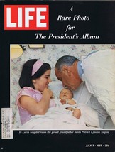 ORIGINAL Vintage Life Magazine July 7 1967 Lyndon Johnson w/ grandson - £15.56 GBP