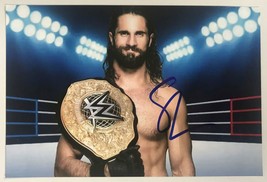 Seth Rollins Signed Autographed WWE Glossy 4x6 Photo - COA - £19.42 GBP