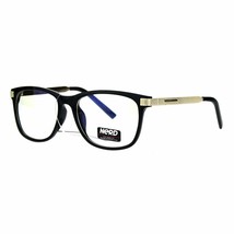 Unisex Moda Lente Transparente Gafas Cuadrado Rectangular UV 400 - £8.63 GBP