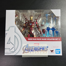 Iron Man MK50 Nano Weapon Set 2 S.H Figuarts Figure Bandai Tamashii ✭Authentic✭ - £67.58 GBP