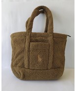 Polo Ralph Lauren pony embroidered Fleece tote bag WORLDWIDE SHIPPING FT... - $3,329.12 MXN