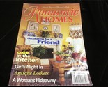 Romantic Homes Magazine July 2000 Color in the Kitchen, Antique Lockets - $12.00