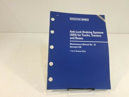 1998 Meritor Wabco Anti-Lock Braking Systems for Trucks Tractors and Buses - £15.95 GBP