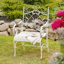 Zaer Ltd. Metal Antique Style Outdoor Garden/Patio Furniture Arm Chair/Bench Gai - $299.95