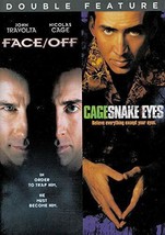 Face/Off &amp; Snake Eyes (DVD) 2-Movie Double Feature NEW Sealed, Free Shipping - £6.03 GBP