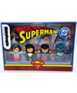Little People Collector DC Superman Figures Fisher-Price - 4 pc Set Brand New - $23.75