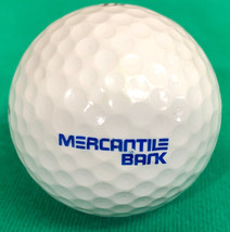 Golf Ball Collectible Embossed Sponsor Mercantile Bank Precept EV - £5.65 GBP