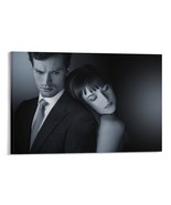 Movie Poster Fifty Shades Of Grey Canvas Interior Framed Painting 18x12 ... - $16.99