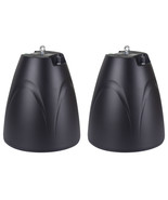 (2) Rockville PEN-65T Black 6.5&quot; 70V Hanging Pendant Speakers For Restau... - $243.99