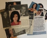 Courtney Cox Vintage &amp; Modern Clippings Lot Of 20 Small Images And Ads - $4.94
