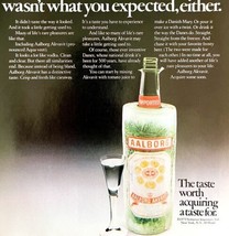 Aalborg Akvavit Danish Vodka #1 1979 Advertisement Distillery Alcohol DWKK2 - $24.99